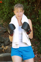 Lexa Naked Outdoor Workout