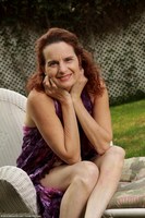 Gloria Naked Outdoors